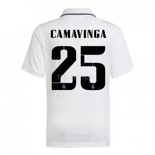 Real Madrid Camavinga 25 Dres Domaći 2022/2023 Kratkih Rukava Real Madrid Camavinga 25 Dres Domaći 2022/2023 Kratkih Rukava